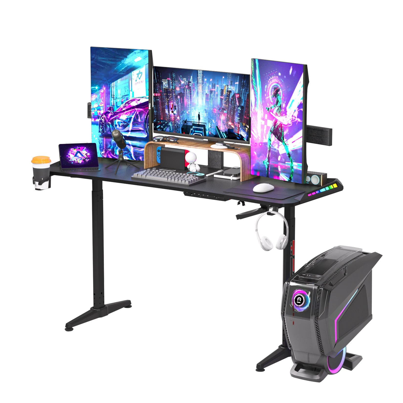 Bureau gaming ajustable