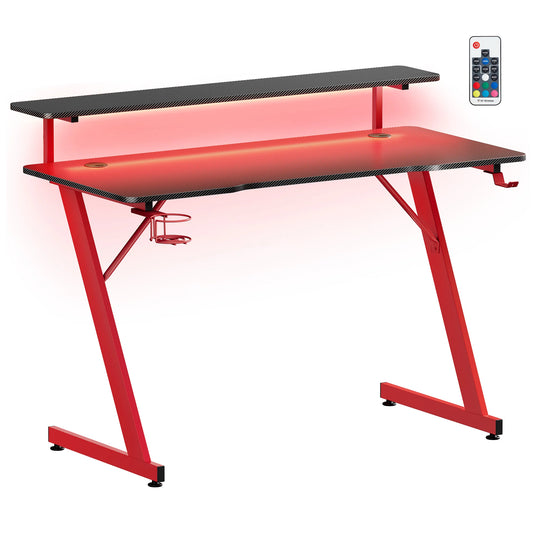 Bureau gaming rouge