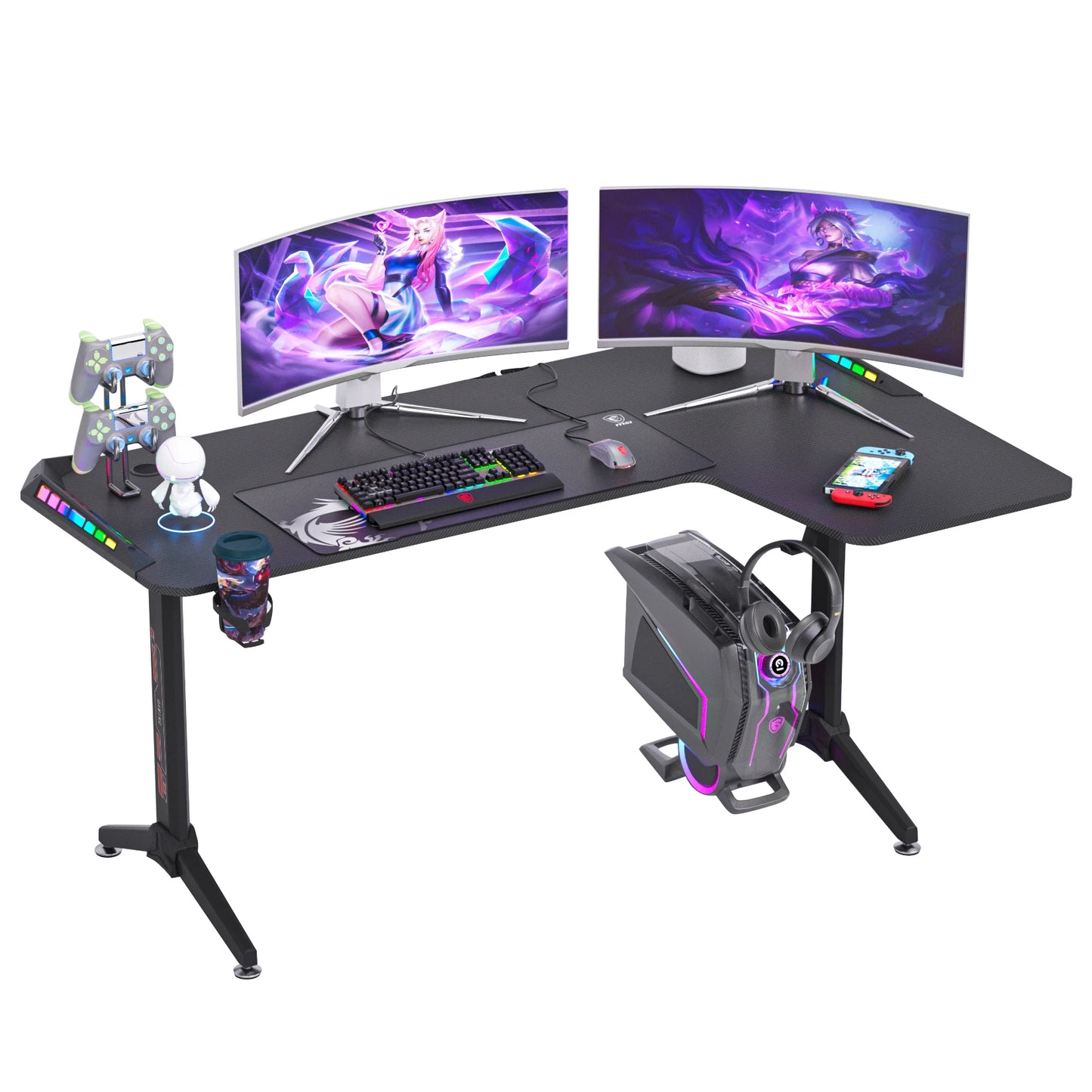 Bureau d'angle Led