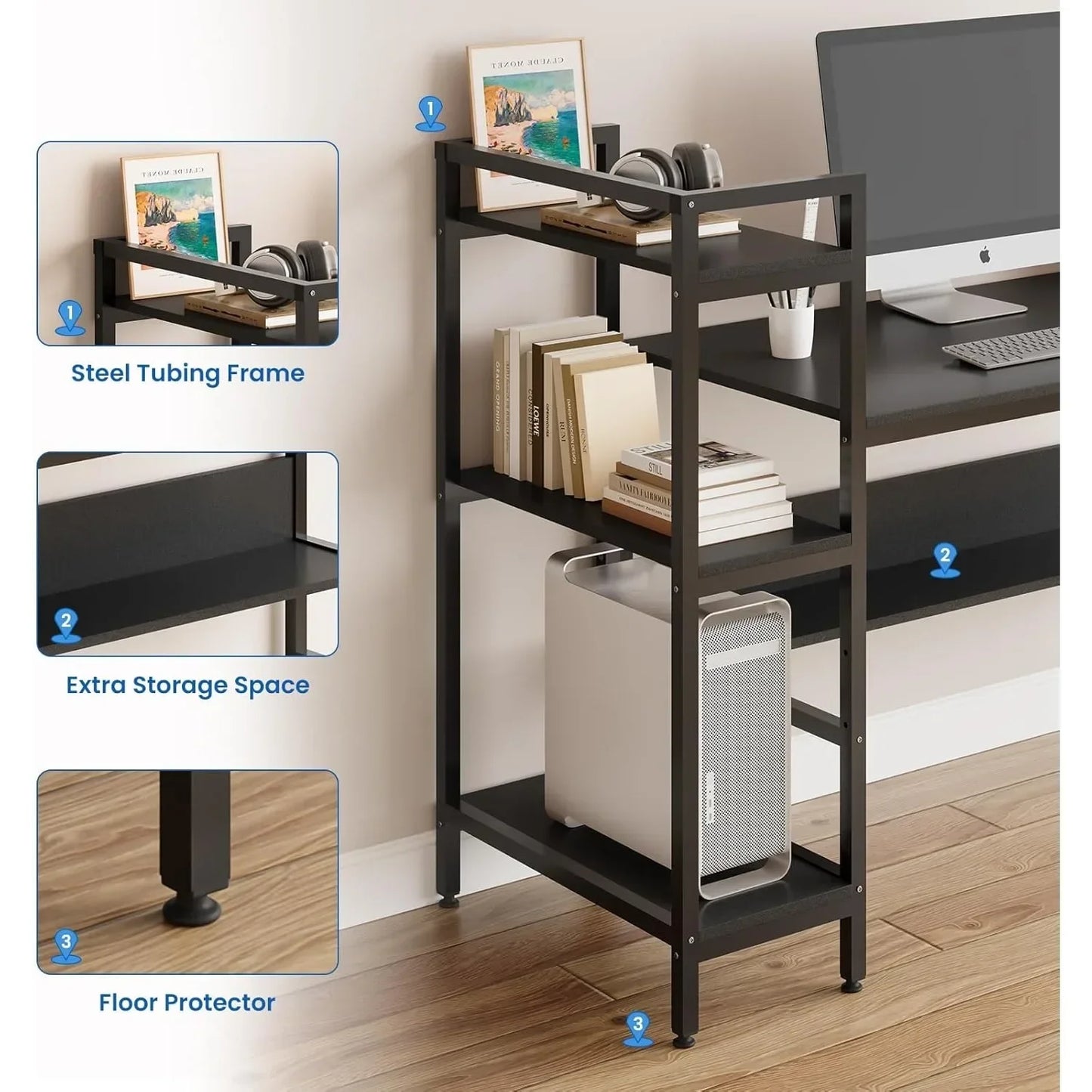 Bureau avec rangement