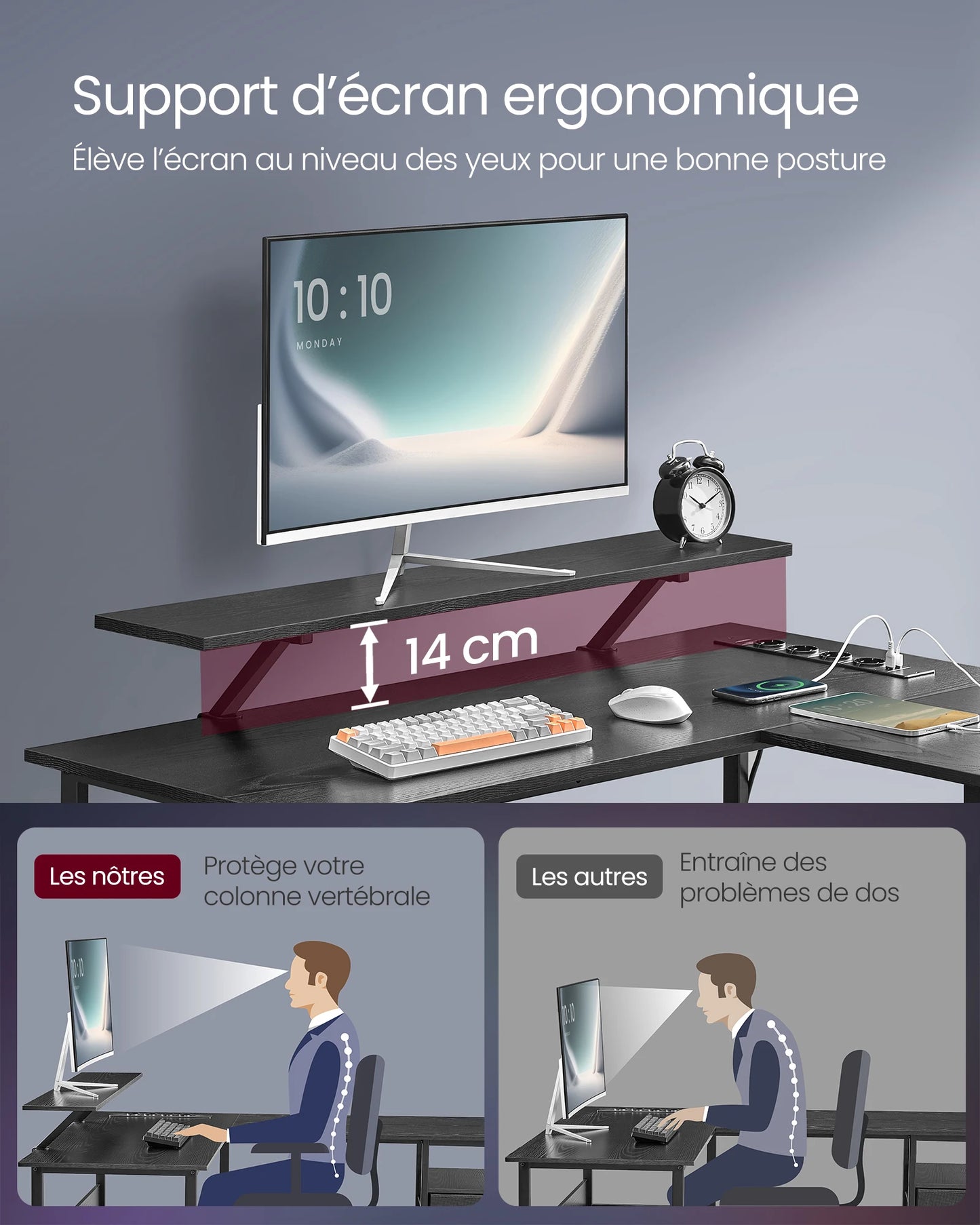 Bureau de gaming confortable