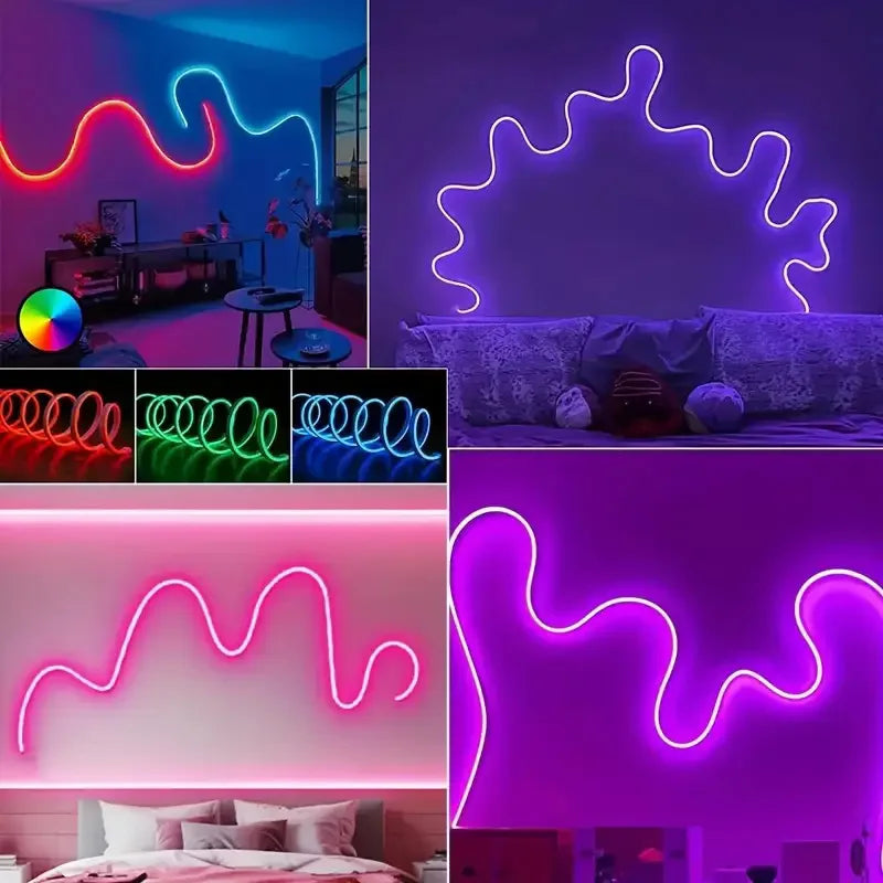 LED wall light