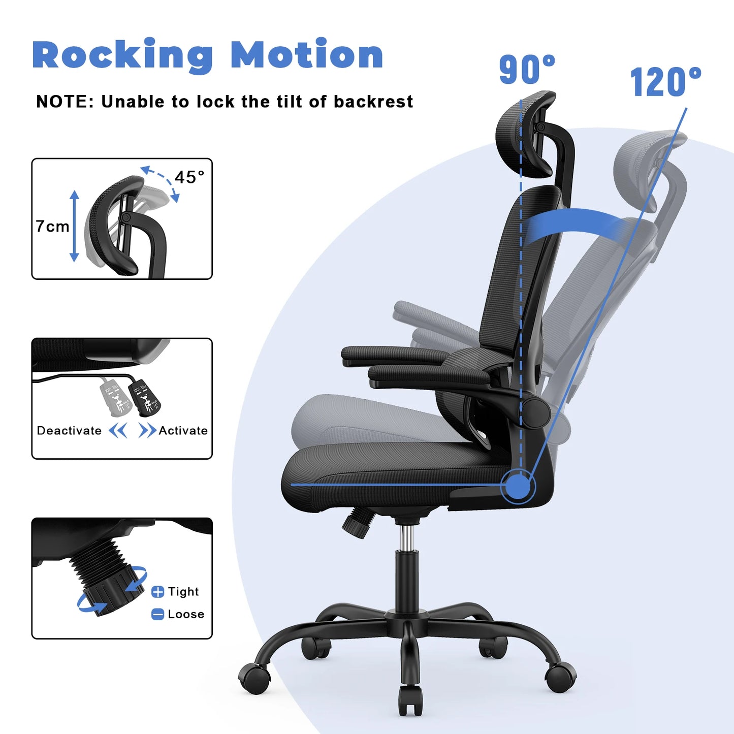 Chaise gaming ergonomique