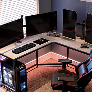 Bureau d'angle gaming