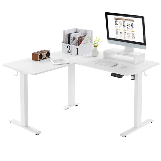 Bureau d'angle électrique