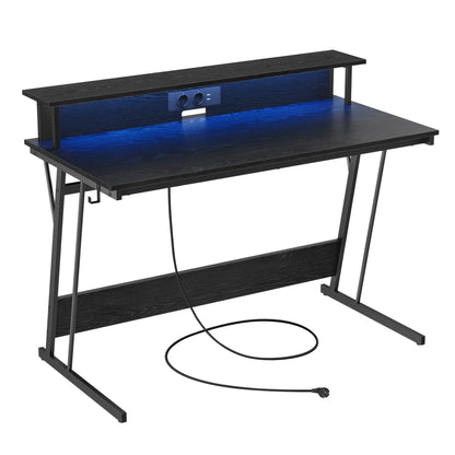 Led gaming desk
