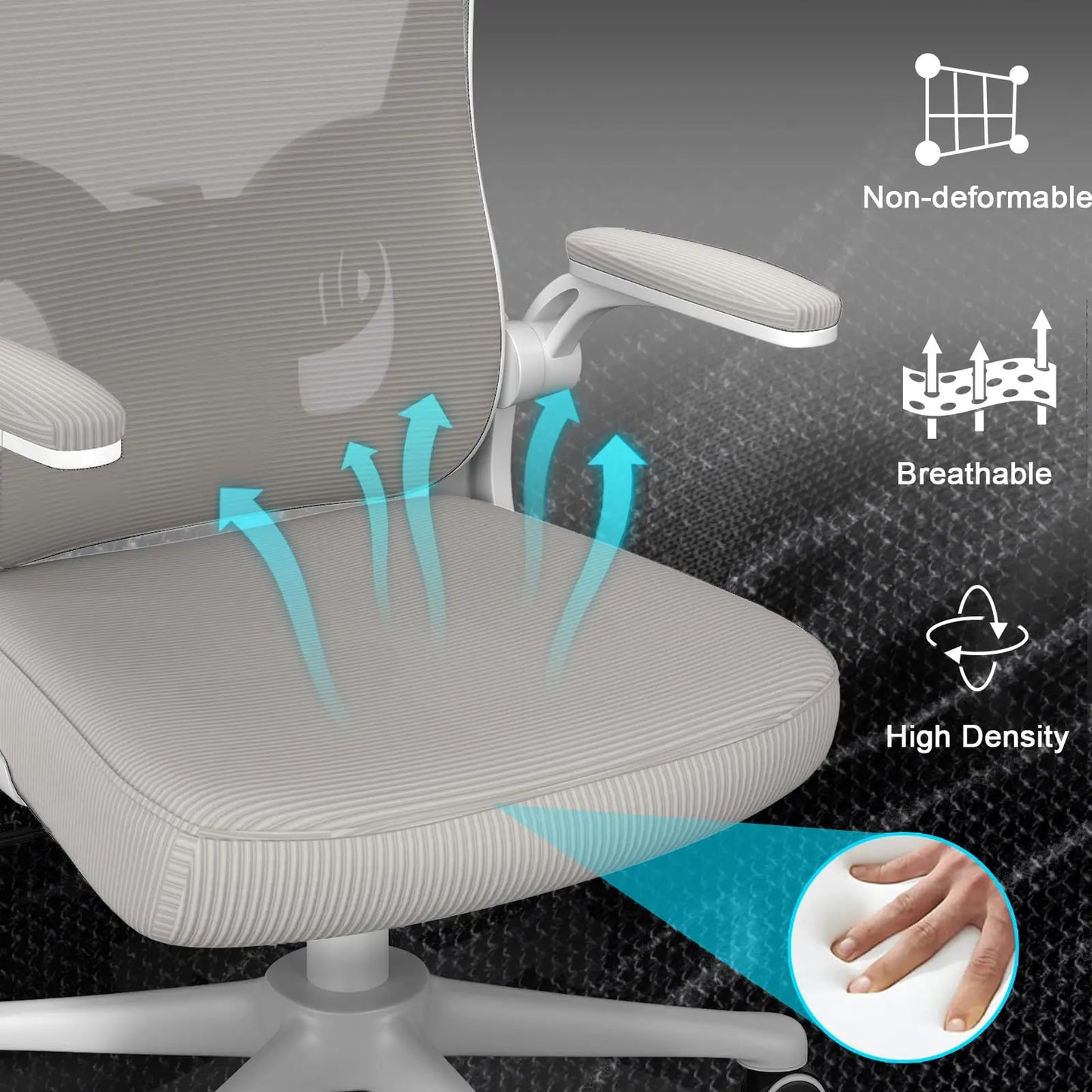 Chaise gaming blanche